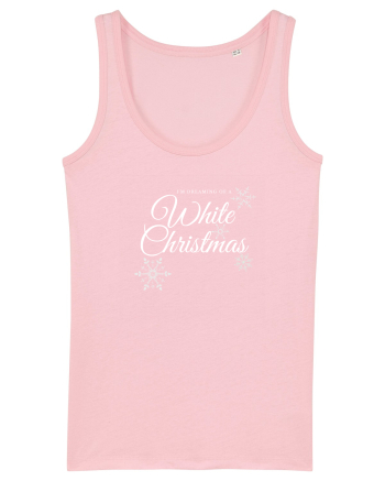 White Christmas (fulgi de zăpadă)  Cotton Pink