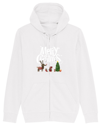 Merry Christmas (scenă de Crăciun)  White