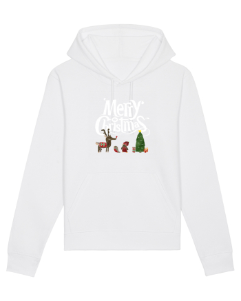 Merry Christmas (scenă de Crăciun)  White