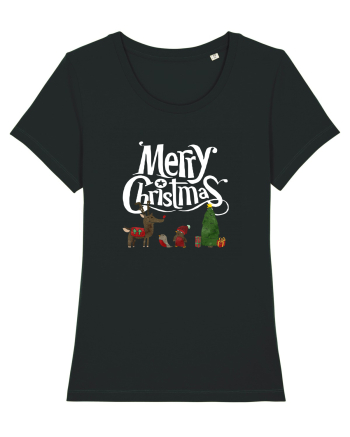 Merry Christmas (scenă de Crăciun)  Black