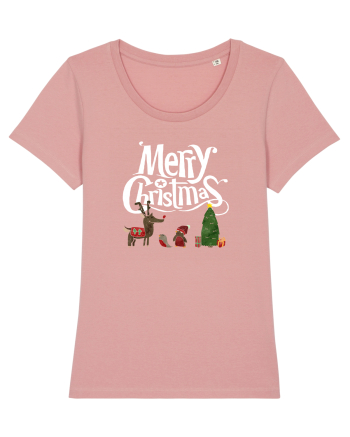Merry Christmas (scenă de Crăciun)  Canyon Pink