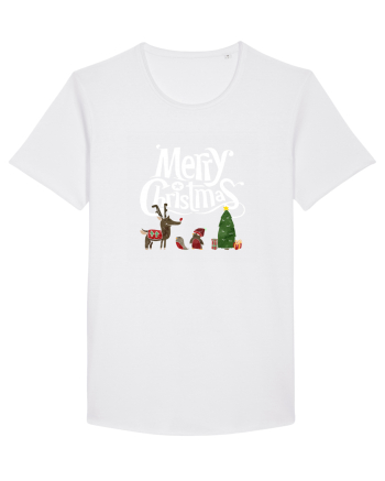 Merry Christmas (scenă de Crăciun)  White