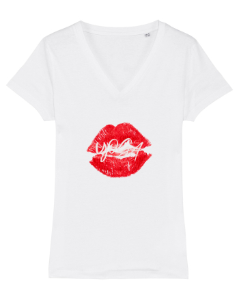 yoga kiss White