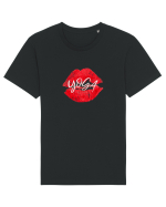 yoga kiss Tricou mânecă scurtă Unisex Rocker