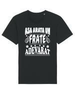 Asa arata un frate adevarat Tricou mânecă scurtă Unisex Rocker
