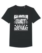 Asa arata un iubit adevarat Tricou mânecă scurtă guler larg Bărbat Skater