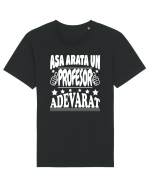 Asa arata un profesor adevarat Tricou mânecă scurtă Unisex Rocker