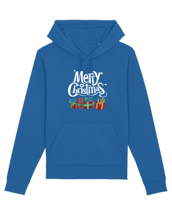 Merry Christmas (cadouri) alb Royal Blue