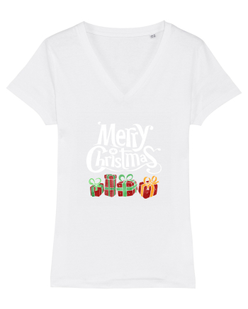 Merry Christmas (cadouri) alb White