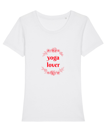 yoga lover White