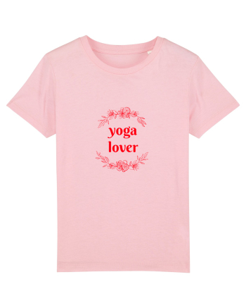 yoga lover Cotton Pink