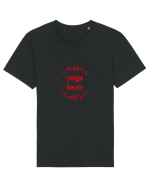 yoga lover Tricou mânecă scurtă Unisex Rocker