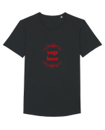 yoga lover Tricou mânecă scurtă guler larg Bărbat Skater