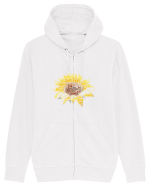 Sunflower WordArt Hanorac cu fermoar Unisex Connector