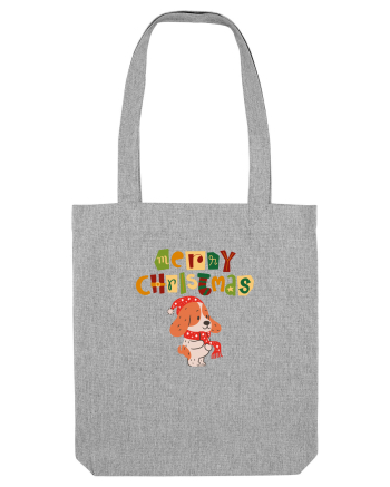 Merry Christmas (cățelus festiv)  Heather Grey