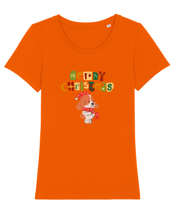 Merry Christmas (cățelus festiv)  Bright Orange