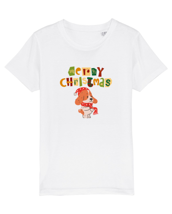 Merry Christmas (cățelus festiv)  White