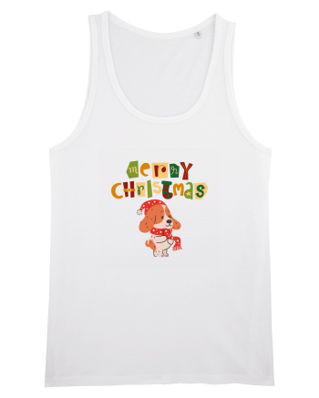 Merry Christmas (cățelus festiv)  White