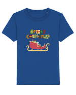 Merry Christmas (sania lui Moș Crăciun)  Tricou mânecă scurtă  Copii Mini Creator