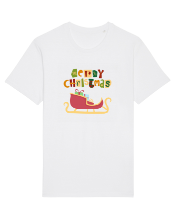 Merry Christmas (sania lui Moș Crăciun)  White