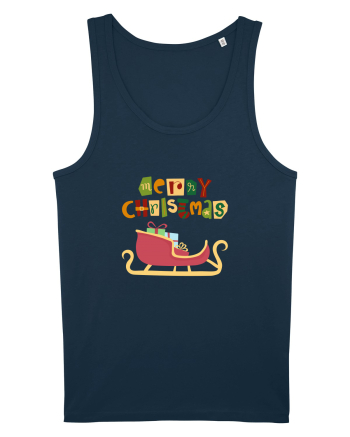 Merry Christmas (sania lui Moș Crăciun)  Navy