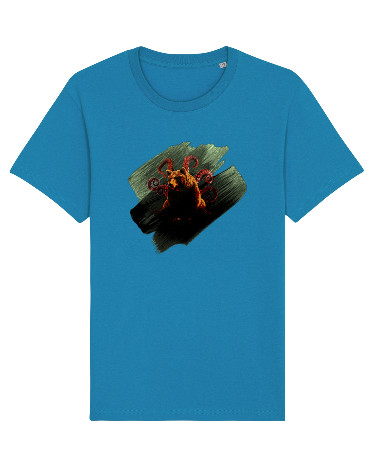Tricou mânecă scurtă Unisex Rocker Azur