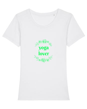 yoga lover White