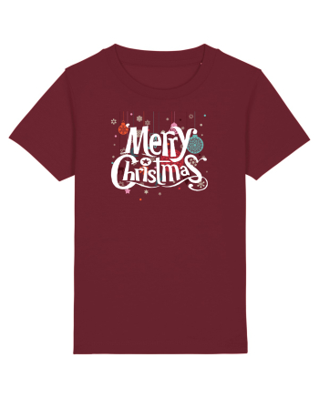 Merry Christmas (decorațiuni Crăciun)  Burgundy