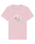 Merry Christmas (fulgi de nea colorați)  Tricou mânecă scurtă Unisex Rocker