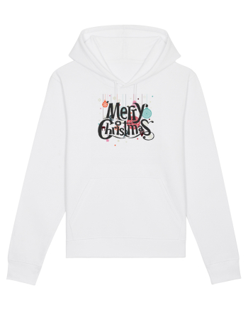 Merry Christmas (decorațiuni Crăciun) negru White