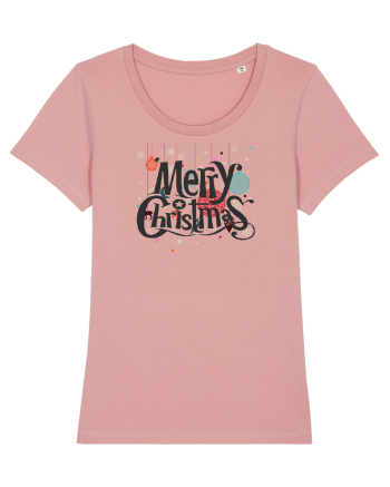 Merry Christmas (decorațiuni Crăciun) negru Canyon Pink