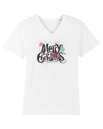 Merry Christmas (decorațiuni Crăciun) negru White