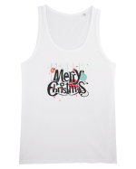Merry Christmas (decorațiuni Crăciun) negru Maiou Bărbat Runs