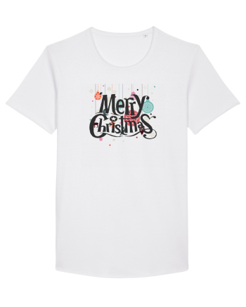Merry Christmas (decorațiuni Crăciun) negru White