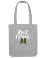 Merry Christmas (pom iubitor)  Sacoșă textilă