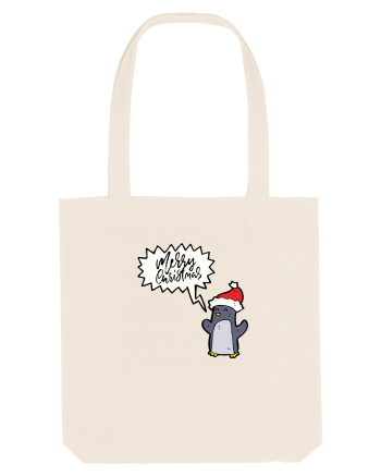 Merry Christmas Pinguin Natural