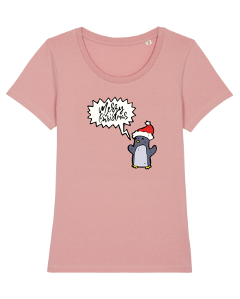 Merry Christmas Pinguin Canyon Pink