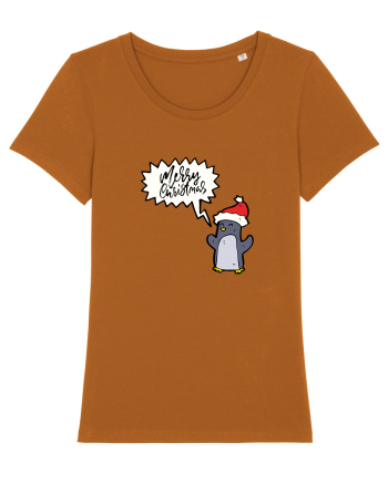 Merry Christmas Pinguin Roasted Orange