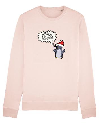 Merry Christmas Pinguin Candy Pink
