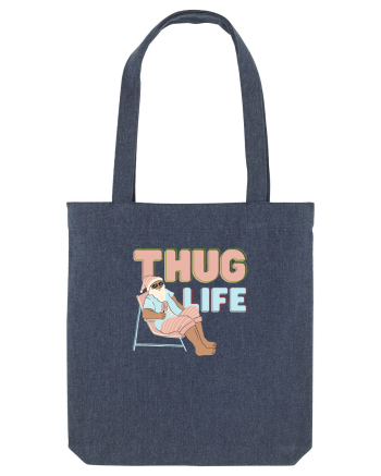 Moș Crăciun Thug Life Midnight Blue