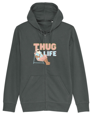 Moș Crăciun Thug Life Anthracite