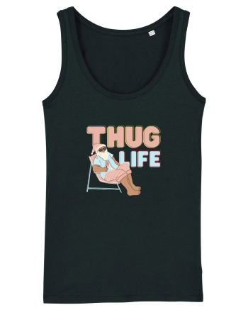Moș Crăciun Thug Life Black