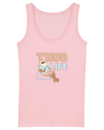 Moș Crăciun Thug Life Cotton Pink