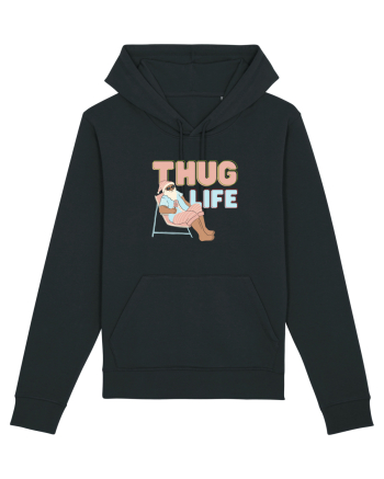 Moș Crăciun Thug Life Black