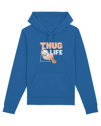 Moș Crăciun Thug Life Royal Blue