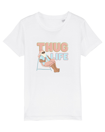 Moș Crăciun Thug Life White
