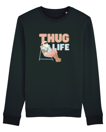 Moș Crăciun Thug Life Black
