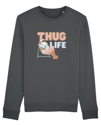 Moș Crăciun Thug Life Anthracite