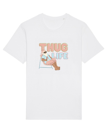 Moș Crăciun Thug Life White