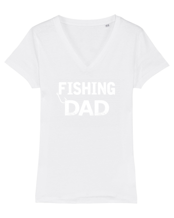 Fishing Dad White